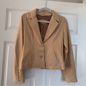 Women’s Leather Jacket, Small